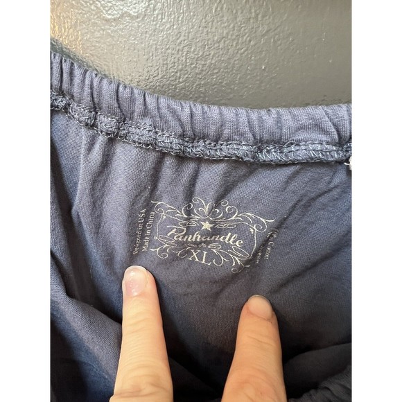 Panhandle Women's Off The Shoulder Floral Embroidered Top Size XL- WLWT50R0UI - Picture 4 of 4